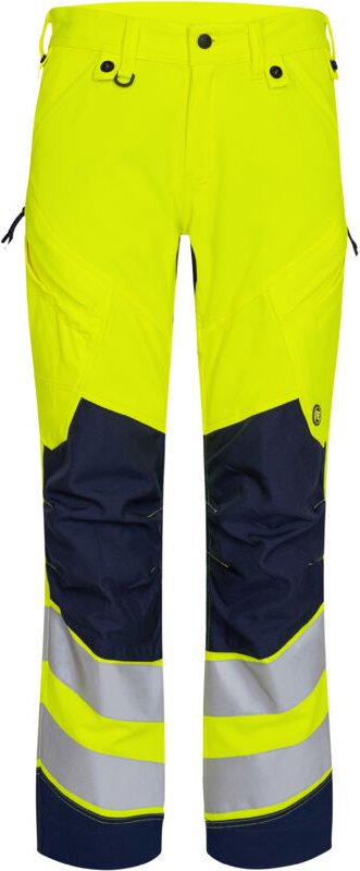 ENGEL Warnschutz Bundhose Safety Herren 2544-314 Gr. 54 gelb/blue ink