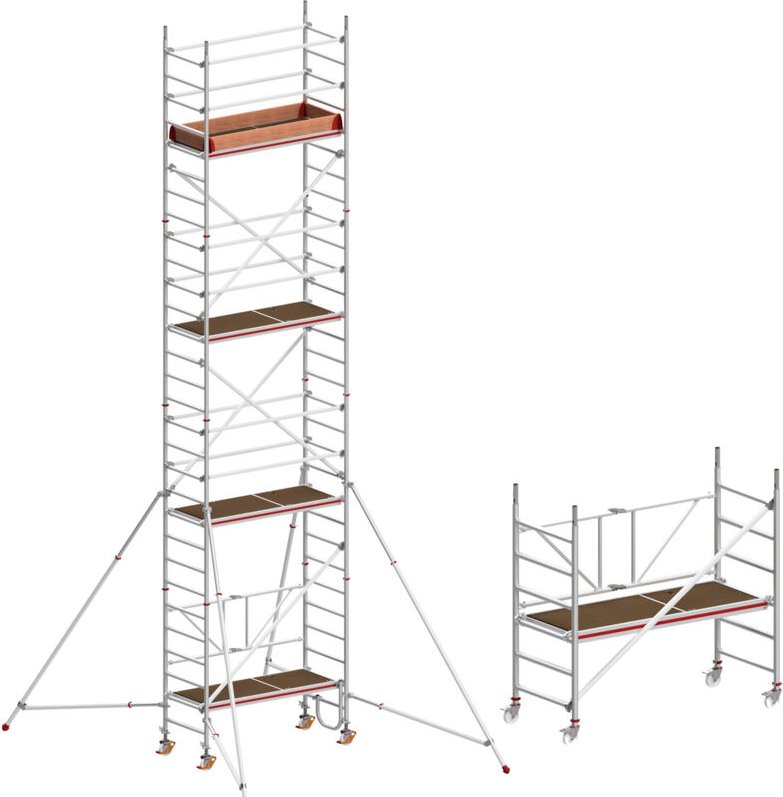 Hymer Fahrgerüst klappbar mit Ausleger 7,75m AH
