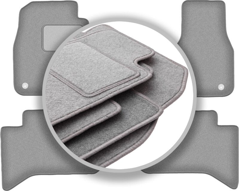 Graue Automatten für: Dodge RAM short DJ (2009-2019)