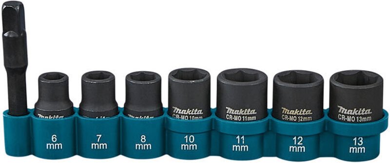 Thumbnail - Stecknuss-Set 1/4' 8teilig E-12289 - Makita