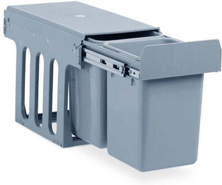 Ausziehbare quelle mit 2 abfallbehaltern 883112