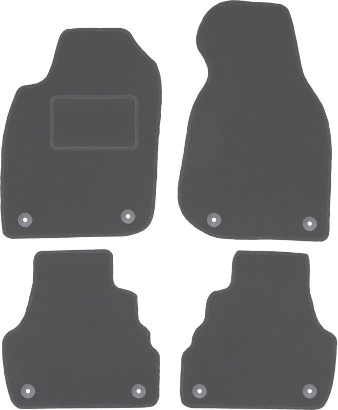 Graphit-Fußmatten für: Audi A6 C5 Avant, Kombi, Limousine, Quattro, Allroad (1997-2005)