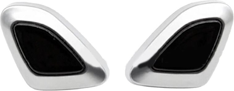 Tlily - 1 paar Sitz Einstellen Schalter Kopfstütze Taste A2229058100 A2229058200 für W222 W217 S-Klasse 2014-2022 Chrom ...