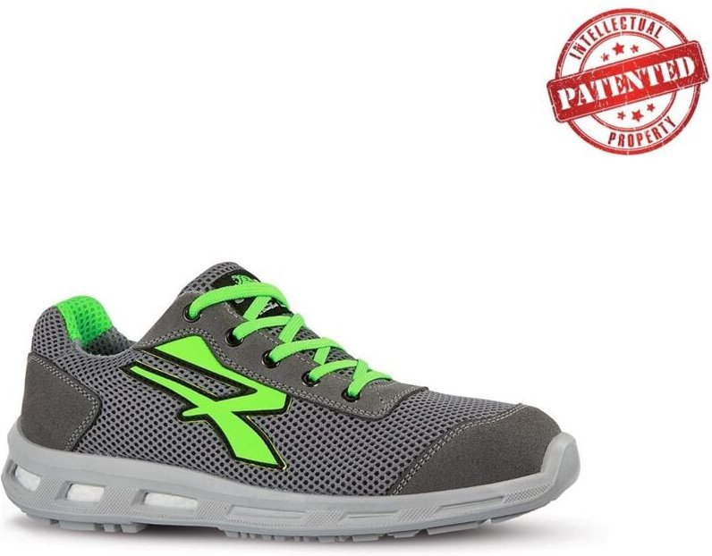 Sicherheitsschuhe LOW SUMMER ESD S1P SRC - Grau/Grün 47