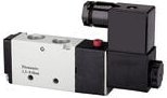 Thumbnail - 5/2-Wegeventil elektropneu. »4V« monost., g 1/8, 24VDC, 750l/min - Riegler