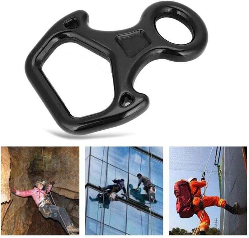 Abbildung 8 Abseilring Kletterabseilgerät - 25KN Abseilgerät Abseilring Kletterausrüstung - Kletterabseilgerät