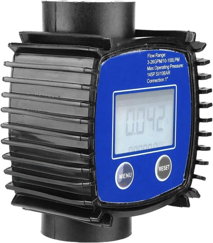 Thumbnail - Digitalanzeigemessgerät, digitales Inline-Messgerät, hochpräziser Wasserdurchflussmesser, 1 Zoll Innengewinde