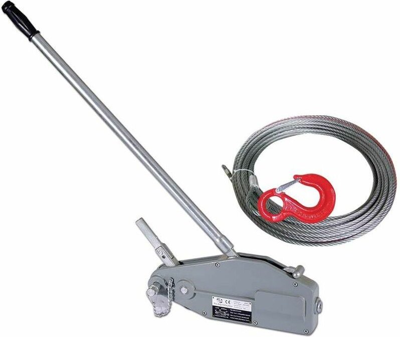 Hoh1600 1,6 tonnen greifzug seilzug seilwinde forstwinde winde 1600kg 20M seil 11MM - Varan Motors