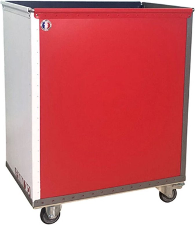 Transportwagen mit konstanter Höhe - Metallgrau - 650 x 450 mm - Tragkraft 50 kg - 805010701/GM