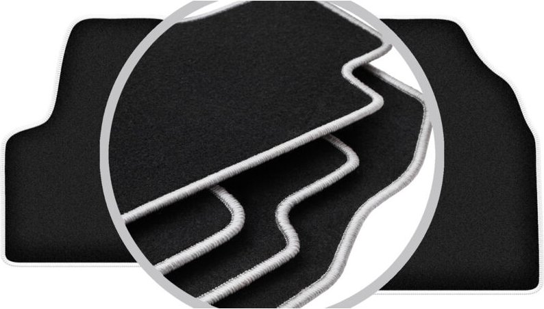 CARLUX-SILVER Autofußmatten für: Citroen Jumpy I Kastenwagen (1994-2006)