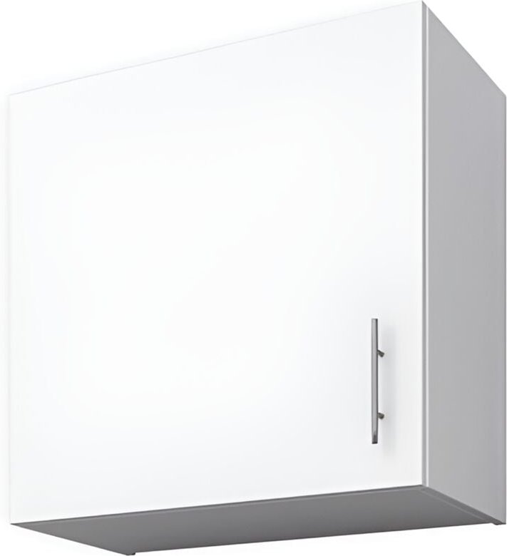 STAMAR Hängeschrank Küche - 60x58x31 cm - Weiß matt - Minimalistisches Design - Praktischer Stauraum