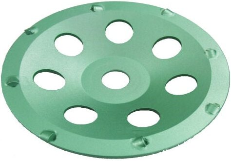 Diamant Schleifteller Pkd, Flache Segmentierung, Ø 125 Mm