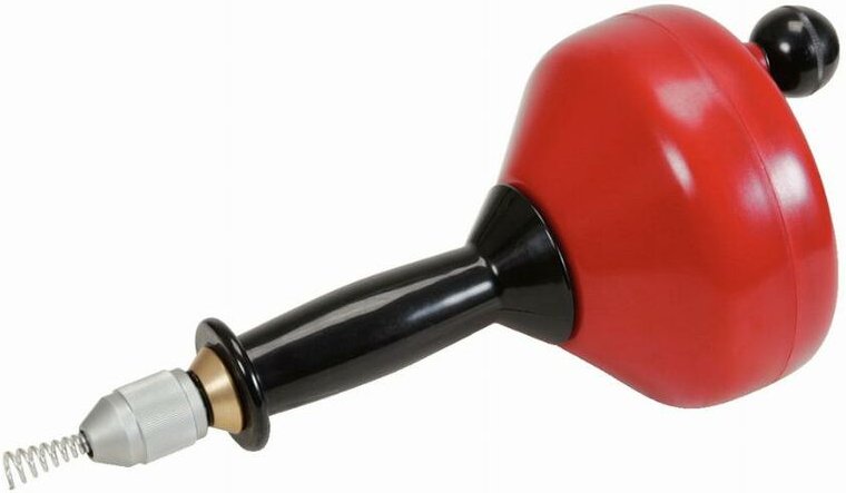 Manueller oder elektrischer Abflussreiniger KS TOOLS - Ø6 mm x 4,5 m - 900.1990