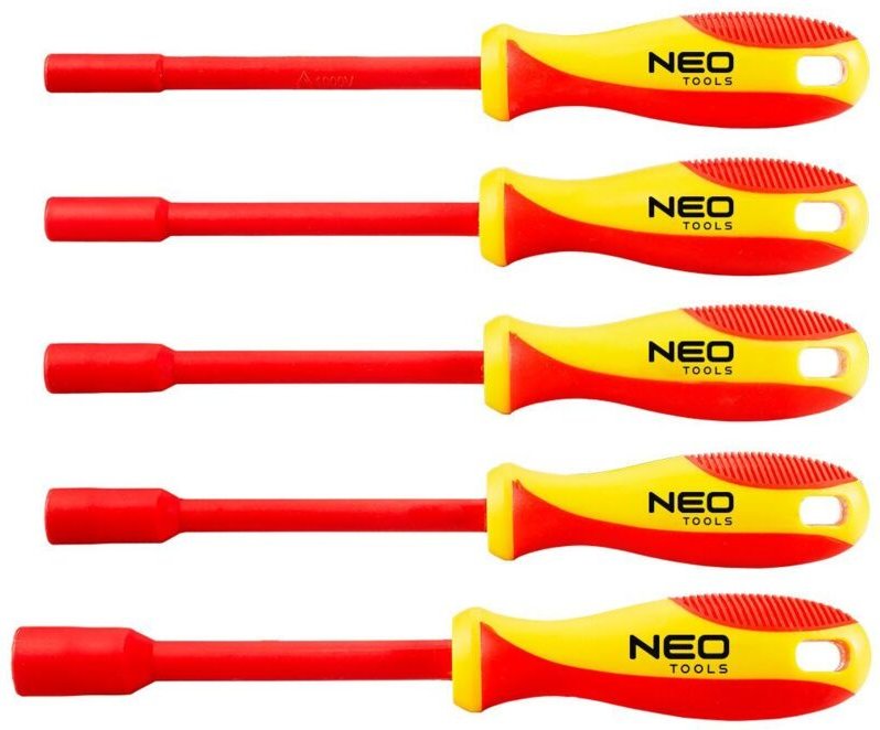 Satz mit 5 isolierten Steckschlüsseln - T N04-145