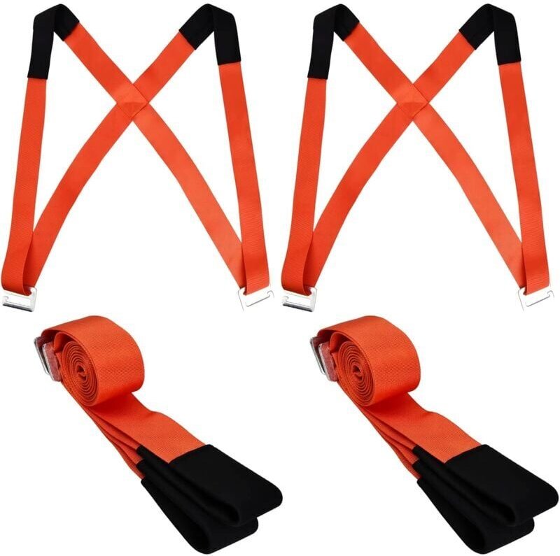 2-Personen-Umzugsgurte, verstellbare Möbelhebegurte, Tragegurte