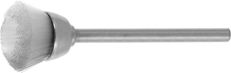 Lessmann Miniatur-Topfbürste Nylon 0,15 mm, Bürsten-⌀ 15 mm