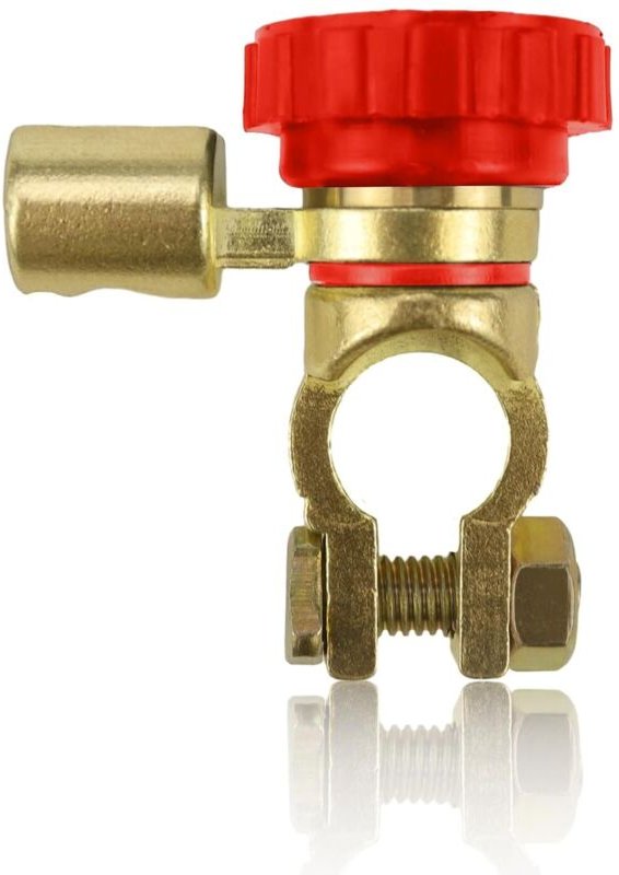 Batterietrennschalter, Batterietrennschalter, 12 V, universeller Batterietrennschalter, Leistungsschalter aus Zinklegier...