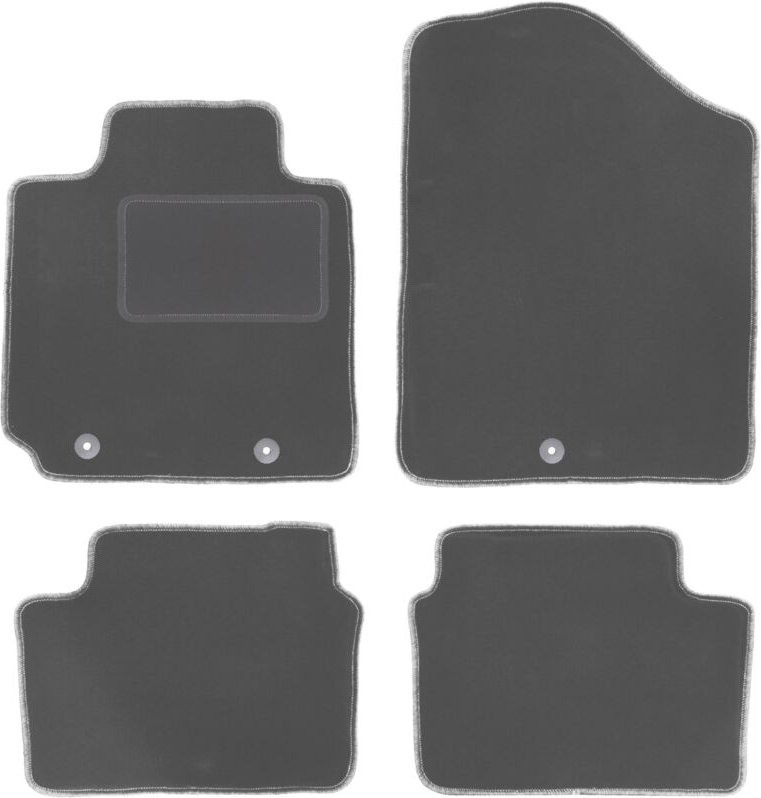 Graphit-Fußmatten für: Hyundai Veloster Coupé (2011-2018)