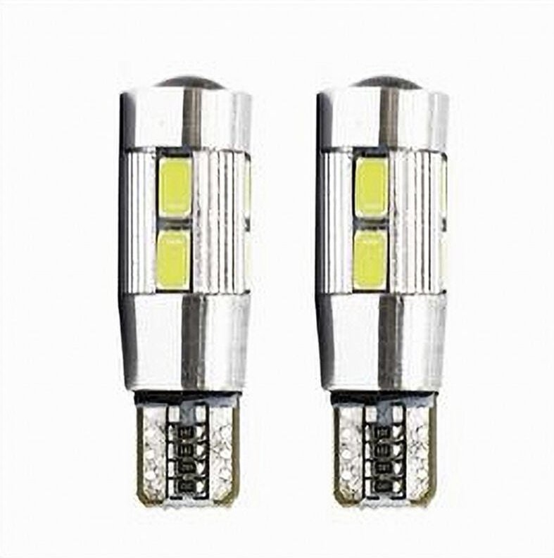 Maxtech - Trade Shop T-105630 12V 10LED ultra helle canbus 6000K T10 positionslampen -
