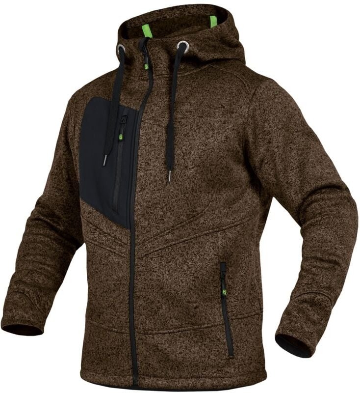 Triuso Leibwächter Strickjacke CASTJ Gr. 2XL haselnuss