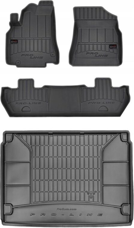 SET 3D-Gummimatten Peugeot Partner 2 2008-2018