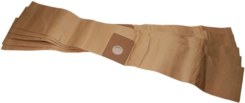 5x Staubsaugerbeutel kompatibel mit Kärcher t 201, t 201 + esb 28 Staubsauger - Papier Braun - Vhbw