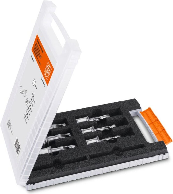 Fein - hss Spiralbohrer-Set mit 3/4 in Weldon-Aufnahme, 6-tlg.