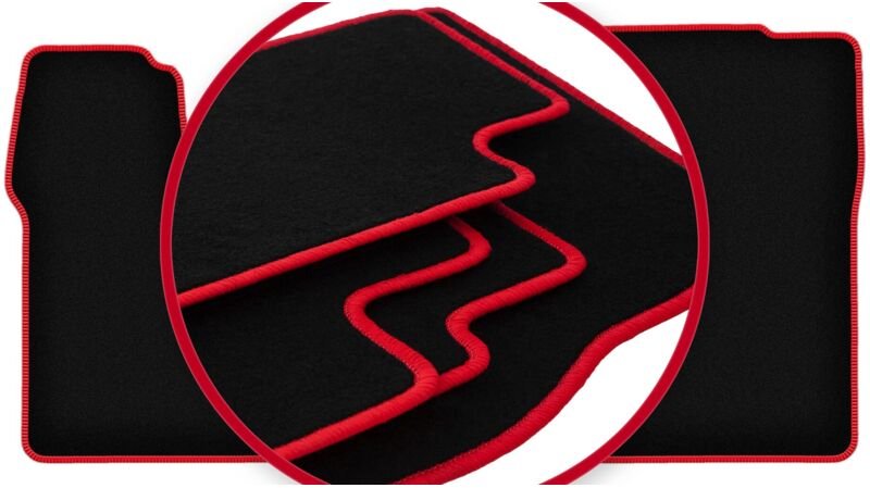 CARLUX-RED Autofußmatten für: MAN TGA LKW (2000-2007)