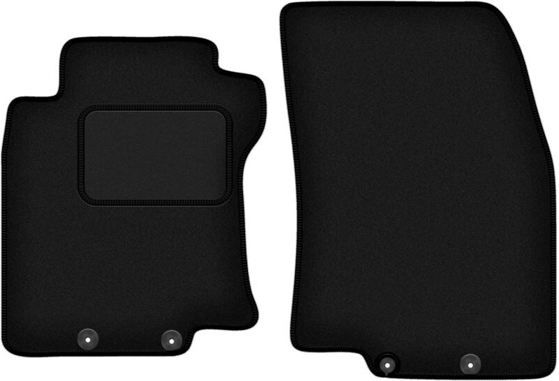 Vordere Matten schwarz für: Nissan X-Trail III T32 7 Sitzer (2014-2017)