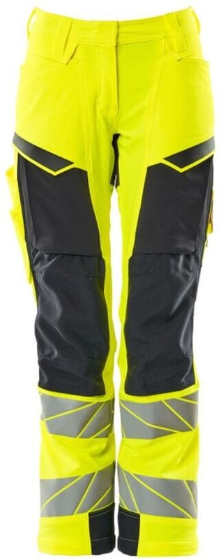 Mascot Damen-Hose mit Knietaschen 19078-511-17010 Gr. 40 hi-vis gelb/schwarzblau