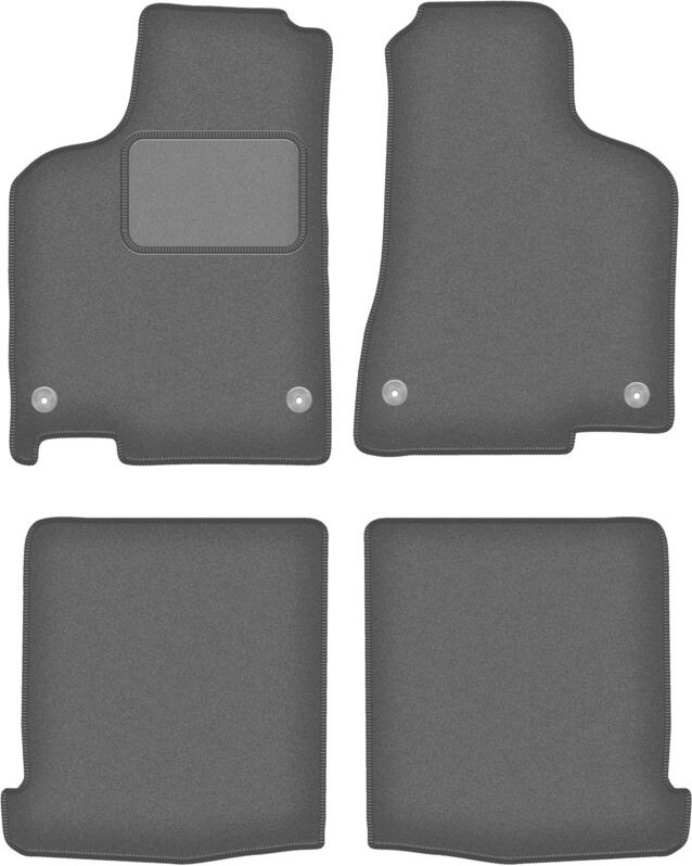 Graphit-Fußmatten für: Volkswagen Lupo 3L Fließheck (1997-2005)