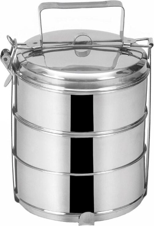 3-stöckige Lunchdose aus Stahl 3x1 l
