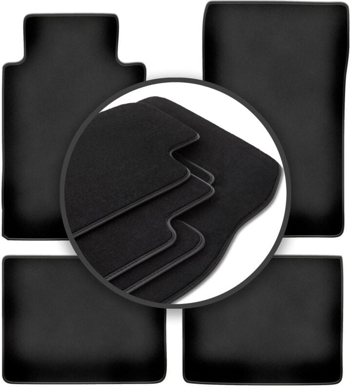 Premium Autoteppiche für: Mercedes E W124 Limousine, Kombi (1984-1997)