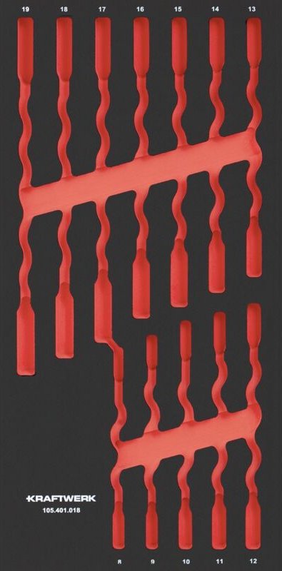 Leere pro line eva Einlage für Art. 105.401.018, 20x40 cm