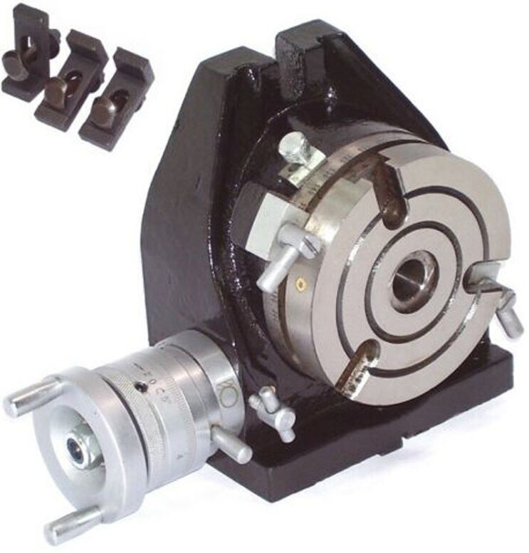 Thumbnail - Teilapparat 55636 Rundtisch ø 110mm Fräsmaschine horizontal vertikal