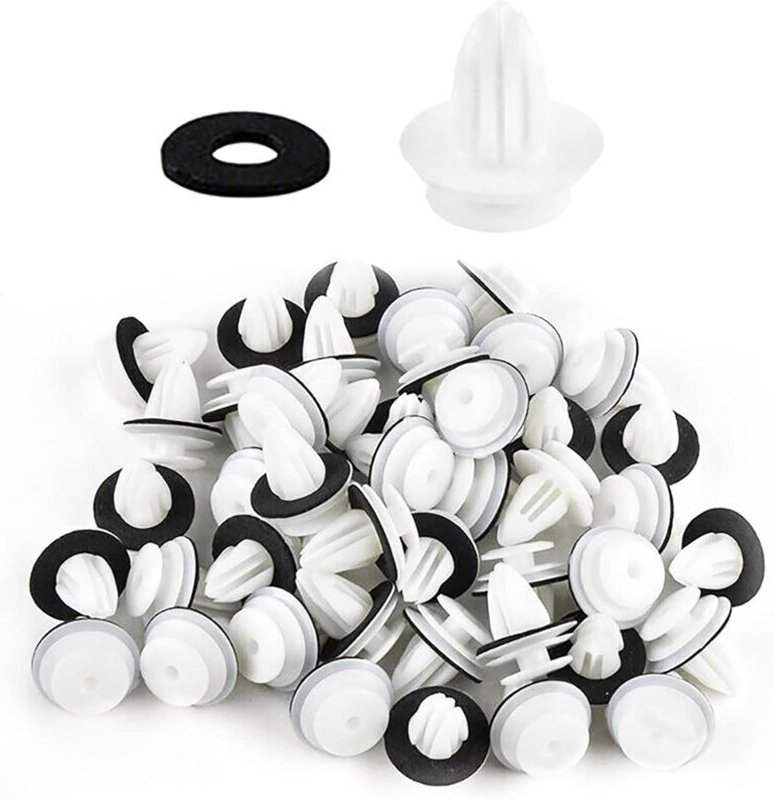 Ymyny - 25-teilige Autoclips, Befestigungsclips, Auto-Befestigungsclip, universelle Halteclips für Fahrzeugclips, Nieten...