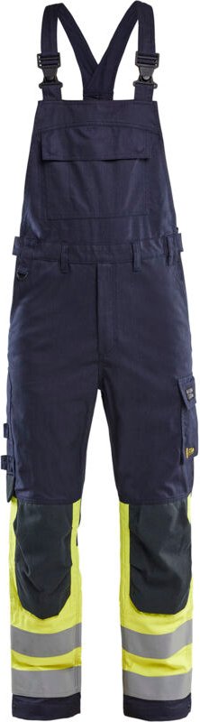 Multinorm Arbeits-Overall inhärent 2888 - Marine/Neongelb 48C