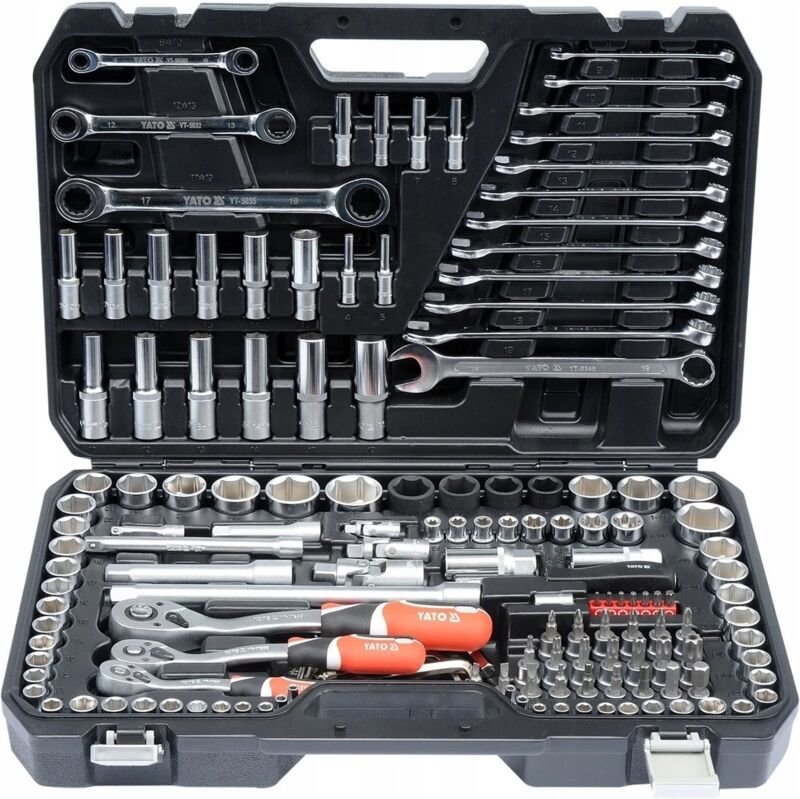 Yato - YT-38811 - Steckschlüsselsatz 1/4', 3/8' und 1/2'150Stück