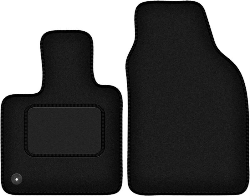 Vordere Matten schwarz für: Fiat E-500 / 500 Electric Fließheck (2020-)