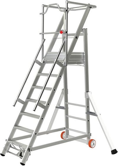 Thumbnail - Stehleiter 6 Stufen - Maximale Arbeitshöhe 3.32m - 2271106