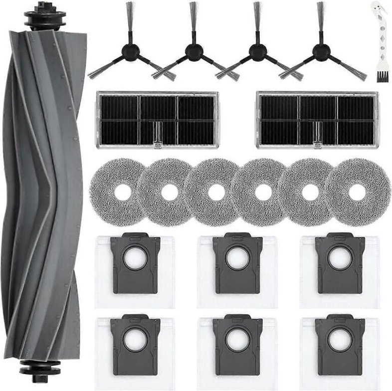 Für L10s Pro Ultra Heat / X30 Ultra Roboter-Staubsauger Hauptseitenbürste Hepa-Filter Mopptuch Staub