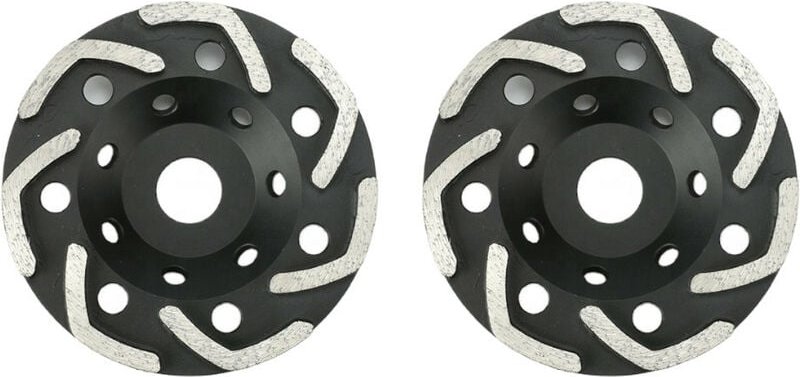 Trade-Shop Profi Diamant Schleifteller / Schleiftopf / Topfscheibe 125 x 22,23mm Ersatz für Würth Bosch Makita Festool F...