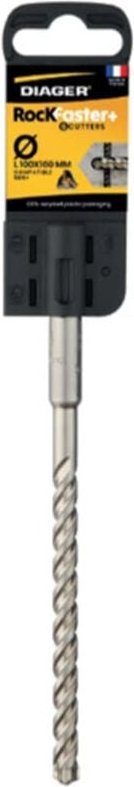 Diager - Betonbohrer rockfaster+ 6-schneidig SDS-Plus Ø10x110 mm 118D10L0110