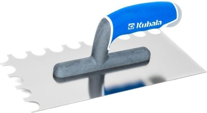 Edelstahl-Kelle 130270 Halbrunde Zahn 1520 G-27. - Kb 0277