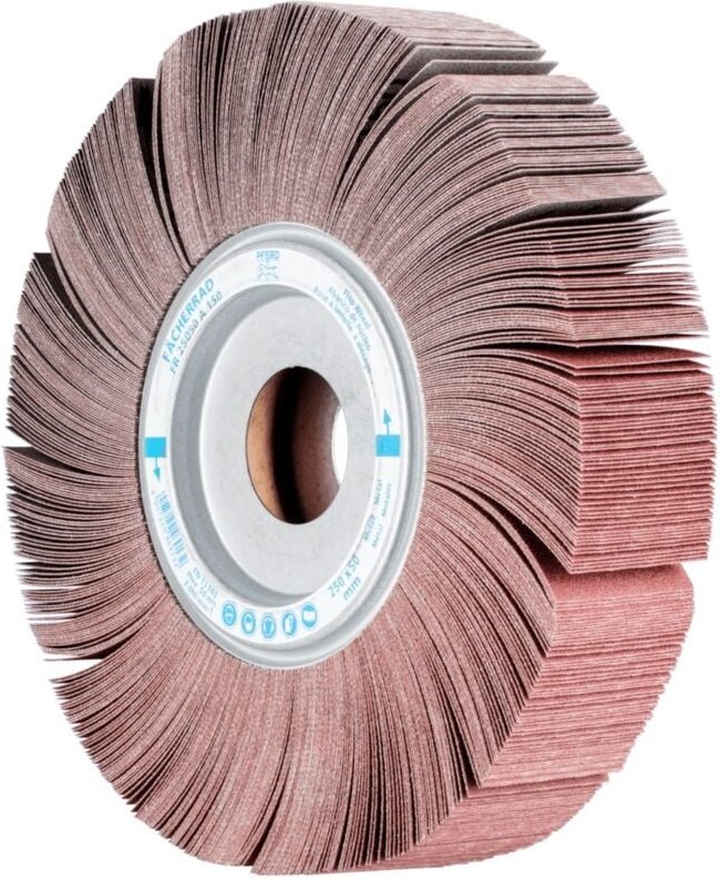 PFERD TOOLS Lamellenschleifrad FR Ø 250x50mm Bohrung Ø 44,0mm A150 für universelle Anwendung