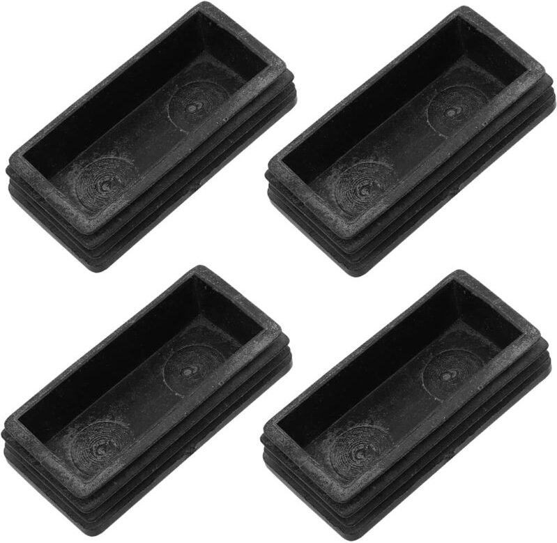 4 Stück Leiterfußabdeckungen, Klappleiterbeinschoner für Stühle, Tischfußschutz, Leiterbeinkappen, Gummimatte für Stuhl
