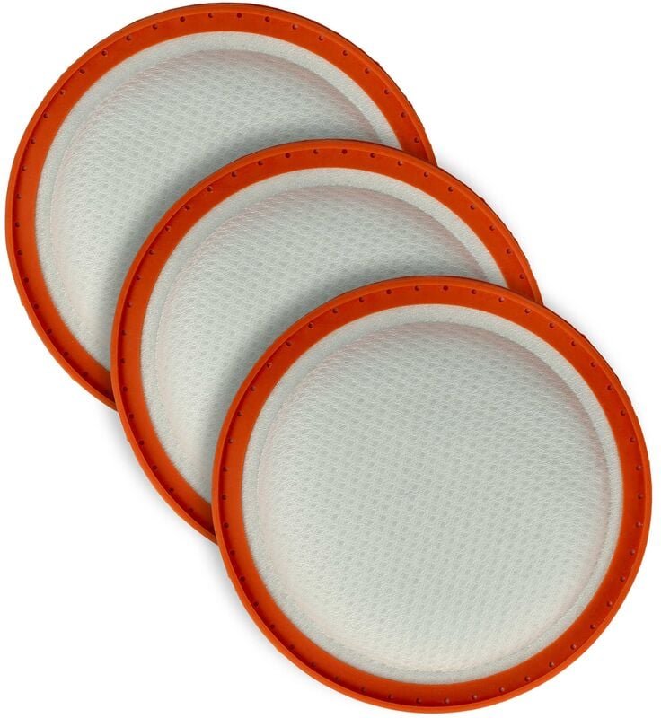 vhbw 3x Motorschutz-Filter kompatibel mit Dirt Devil M2991-0, M2991-1, M2991-4, M2991-2, M2991-3, M2991-7, M2991-5, M299...