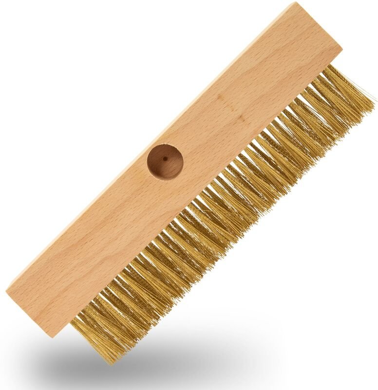 Grillbürste bbq Reinigungsbürste Drahtbürste Messing-Bürste Pizzaofen