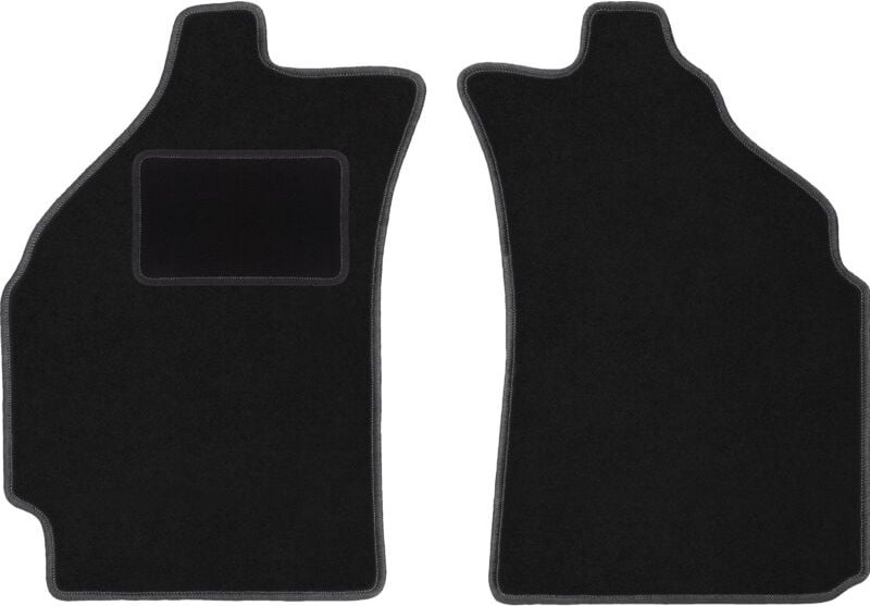 Vordere Matten schwarz für: Chevrolet Matiz Fließheck (2004-2009)
