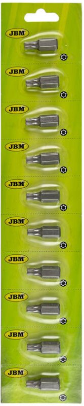 JBM - Torx-Schraubendreher-Bits (ø 55 - Maul 30 mm.) 10440
